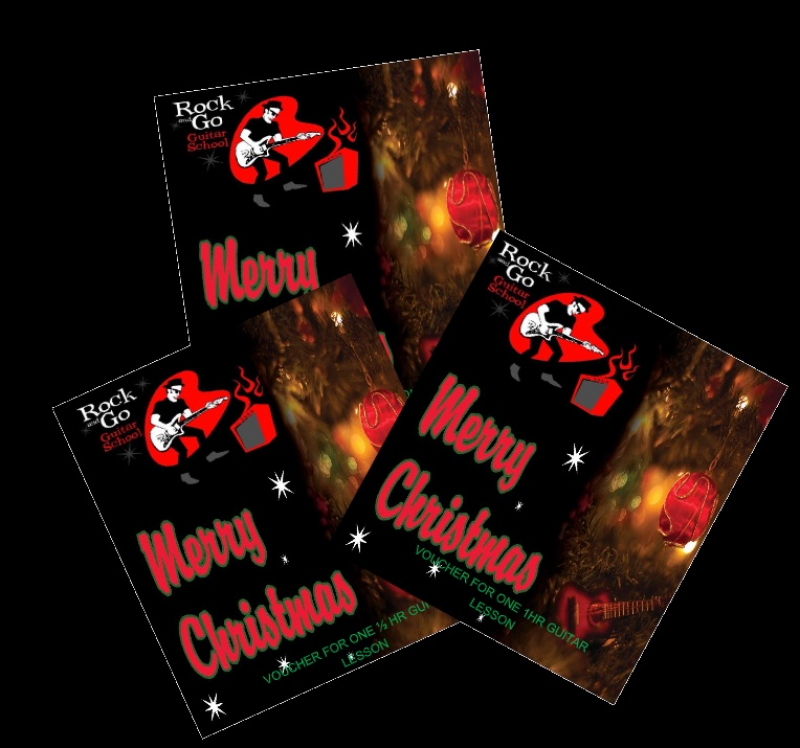 Guitar Teachers Victoria BC Christmas Vouchers